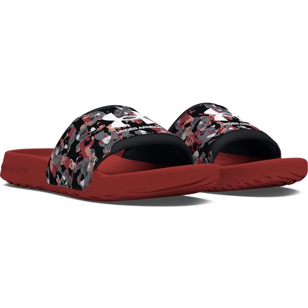 Under‎ Armour UA Ignite Select Slides Men's Size 9 Orange Camo NWT
